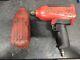 Snap-on Tools Usa Mg725 Heavy Duty 1/2 Impact Wrench With Protective Boot Red