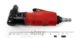 Snap On Tools USA PT210 90 Degree Pneumatic Air Right Angle Die Grinder Red Snap On Tools USA PT210 90 Degree Pneumatic Air Right Angle Die Grinder Red