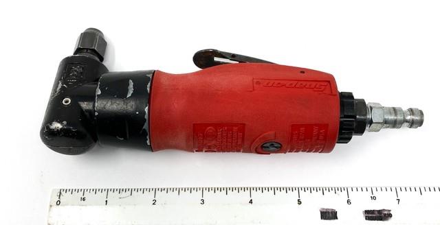 Snap On Tools Usa Pt210 90 Degree Pneumatic Air Right Angle Die Grinder Red