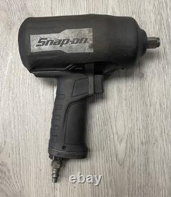 Snap on 1/2 Air Impact Wrench 17420457 Gunmetal Gray with Cover