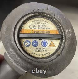 Snap on 1/2 Air Impact Wrench 17420457 Gunmetal Gray with Cover