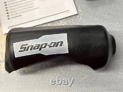 Snap-on 1/2 Drive Air Impact Wrench PT850MB (Power Blue) with boot cover TESTED