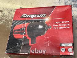 Snap-on 1/2 Drive Air Impact Wrench PT850MB (Power Blue) with boot cover TESTED