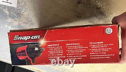 Snap-on 1/2 Drive Air Impact Wrench PT850MB (Power Blue) with boot cover TESTED