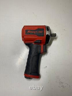 Snap-on 1/2 Drive Stubby Air Impact Wrench 775 ft-lb Bolt Breakaway Red PT350