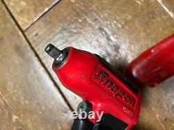Snap-on 3/8 Drive Heavy-duty Air Impact Wrench Mg325 With Protective Boot