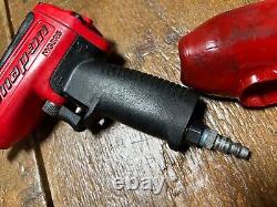 Snap-on 3/8 Drive Heavy-duty Air Impact Wrench Mg325 With Protective Boot