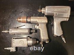 Snap-on, Blue Point, Chicago Pneumatic Air Tools Lot of Four