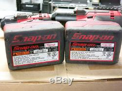 Snap-on CT8810A CT8850 Impact Wrench Set 1/2 and 3/8 18v lithium