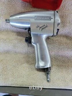Snap-on IM31 3/8 Drive Heavy Duty Air Impact Wrench with Red Jacket NICE