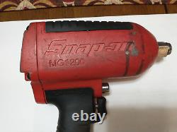 Snap-on MG1200 3/4 Drive Pneumatic Impact Wrench Air Tool. Heavy Duty. Works