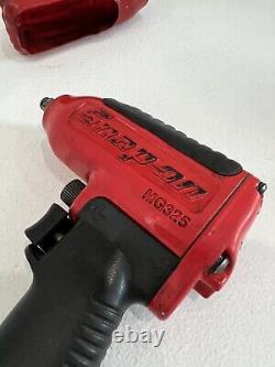 Snap-on MG325 3/8 Drive Air Impact Wrench (Red) With Rubber Boot