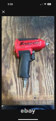 Snap-on MG325 3/8 Drive Pneumatic Impact Wrench with Boot Cover Good Condition Snap-on MG325 3/8 Drive Pneumatic Impact Wrench with Boot Cover Good Condition