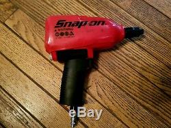Snap on MG725 1/2 impact gun with 1/2 to 3/8 adaptor
