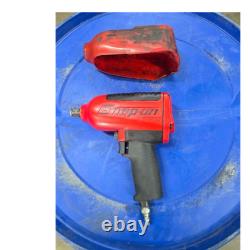 Snap-on MG725 1/2 inch Pneumatic air Impact Wrench Red with Protective Boot