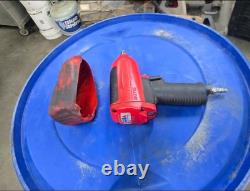 Snap-on MG725 1/2 inch Pneumatic air Impact Wrench Red with Protective Boot