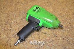 Snap-on MG725 Pneumatic Air 1/2 Drive Green Impact Wrench Free Shipping