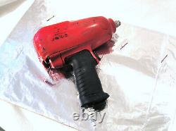 Snap-on MG725QLV Red Air Impact Wrench 1/2 Drive Used Made in the USA