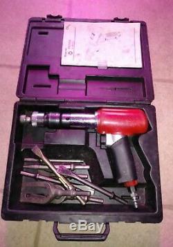Snap-on PH3050A Ultra heavy duty air hammer with case bits boot quick change