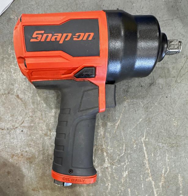 Snap-on Pt850 Pistol Grip Air Impact Wrench 1/4 Inlet 90 Psi 11,000 Rpm