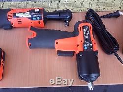 Snap-on Tools 14.4V Cordless 3/8 Impact Wrench CT761 & Ratchet Kit CTR761B