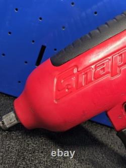 Snap-on Tools MG725 1/2 Drive Air Impact Wrench Pneumatic Tool With Swivel YA502M Snap-on Tools MG725 1/2 Drive Air Impact Wrench Pneumatic Tool With Swivel YA502M