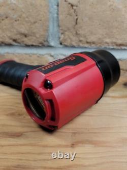 Snap-on Tools NICE PT850 1/2 Drive Red Air Impact Wrench & Protective Boot Snap-on Tools NICE PT850 1/2 Drive Red Air Impact Wrench & Protective Boot