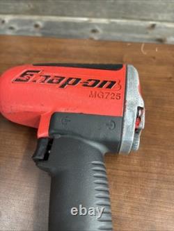 Snap on Tools USA MG725 RED 1/2 Drive Heavy Duty Pneumatic Impact Wrench