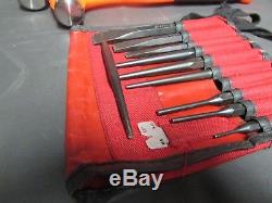 Snap on hammer & punch and chisel set dd-18