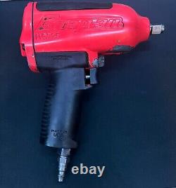 SnapOn 1/2 Drive Heavy-Duty Air Impact Wrench Orange MG725
