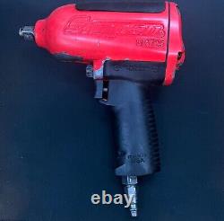 SnapOn 1/2 Drive Heavy-Duty Air Impact Wrench Orange MG725