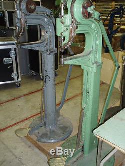Stimpson #10 Foot Riveting Machine CE100 or Split Rivets PICKUP ONLY