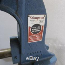 Stimpson 489S Foot Powered Rivet Press Machine