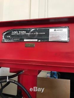 Sunex Tools 52100 100 TON Air Hydraulic Shop Press