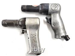 Surplus Set of 2 Chicago Pneumatic 2x and 3x Rivet Guns