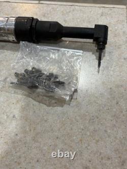Taylor T-9750 90 Degree Aircraft Pneumatic Drill with Allen tool & 5 bits