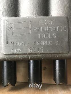 Texas Pneumatic Tools T3AC Triple Piston Scaler New, Never Used / Open Box