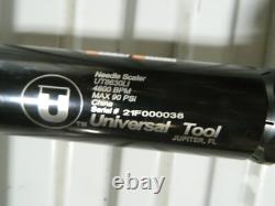 UNIVERSAL TOOL Pneumatic Scaling Hammer 4,600 BPM 1-1/8 Long Stroke UT8630