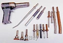 US Industrial 4X Rivet Gun with 15 Assorted Sets Aircraft Tool