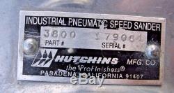 USA Made Hutchins No. 3800 2 3/4 x 16 AIR Orbital Long Board Sanders Fast