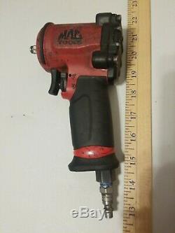 USED MAC Tools 3/8 Dr Mini Air Impact Wrench AWP038M TESTED WORKS