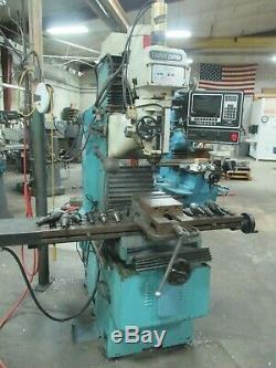 USED ProtoTrak DPM 3-Axis Bed Mill with Air Powered Drawbar & Tooling
