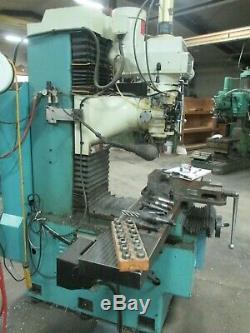 USED ProtoTrak DPM 3-Axis Bed Mill with Air Powered Drawbar & Tooling