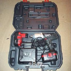 USED Sealey 1/2 Drive Cordless 19.2V Impact Wrench 2 Batteries & Charger