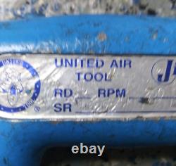 United air tool pneumatic 1/2 250 rpm reversible drill with Jacobs 1/2 chuck