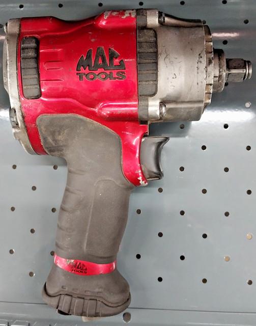 Used Mac Tools 1/2 Pneumatic Impact Mpf990501