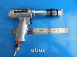 Used, Snap On Tools Long Barrel Air Hammer, Bit Holder & Air Hose Swivel, USA