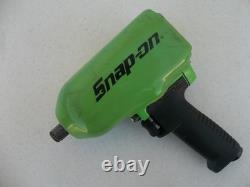 Used Snap on Green MG1250 3/4 Drive Heavy-Duty Air Impact Wrench With Cover Used Snap on Green MG1250 3/4 Drive Heavy-Duty Air Impact Wrench With Cover