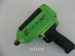 Used Snap on Green MG1250 3/4 Drive Heavy-Duty Air Impact Wrench With Cover Used Snap on Green MG1250 3/4 Drive Heavy-Duty Air Impact Wrench With Cover
