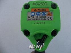 Used Snap on Green MG1250 3/4 Drive Heavy-Duty Air Impact Wrench With Cover Used Snap on Green MG1250 3/4 Drive Heavy-Duty Air Impact Wrench With Cover